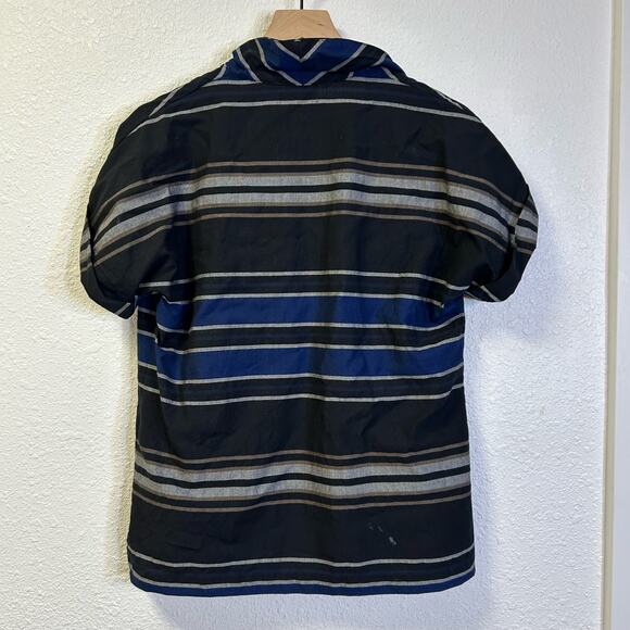 Pendleton wool vintage kimono style shirt haori collar - Picture 2 of 6